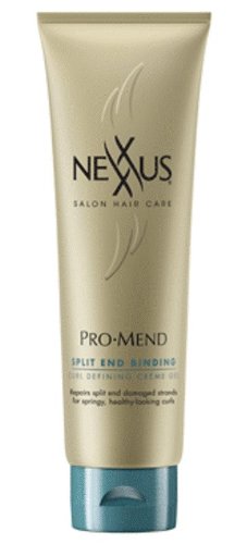 NEXXUS ProMend Split End Binding Curl Defining Crème Gel, 5.5 Fluid Ounce