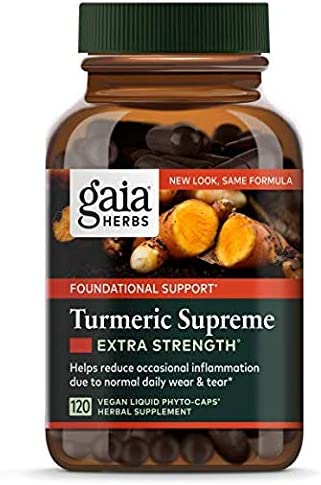 Gaia Herbs, Turmeric Supreme Liquids, 120 Vegetarian Capsules