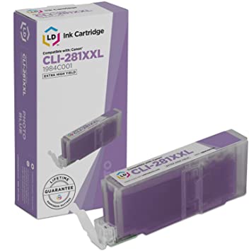 LD Compatible Ink Cartridge Replacement for Canon CLI-281XXL 1984C001 Super High Yield (Photo Blue)