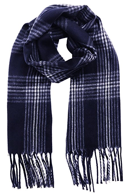 Geoffrey Beene Men's Scarf Cashmere Feel Made in Italy