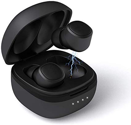 Wireless Earbuds, Arespark Bluetooth 5.0 Headphones True Wireless in-Ear Earbuds 30H Play time Super Bass HiFi Stereo Sound Bluetooth Earphones with Built-in Mic Portable Charging Case