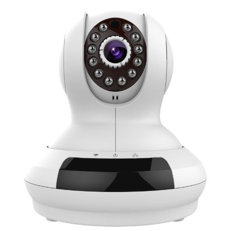 Edeep Wifi Wireless Ip Camera HD 720P Security Surveillance Cameras Video Monitoring Pan Tilt with Two Way Audio and Night Vision