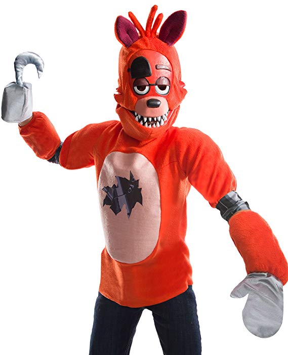 Rubie's Costume Boys Five Nights at Freddy's Foxy The Pirate Costume, Large, Multicolor