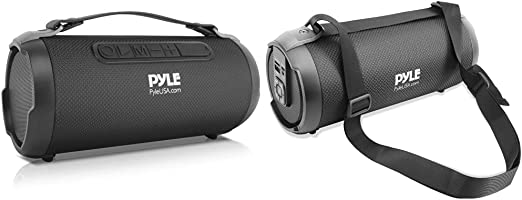 Wireless Portable Bluetooth Boombox Speaker - 200 Watt Rechargeable Boom Box Speaker 4'' Tweeter - Pyle PBMSPG1BK & Wireless Portable Bluetooth Boombox Speaker - 300 Watt, 3'' Tweeter - Pyle PBMSPG2BK