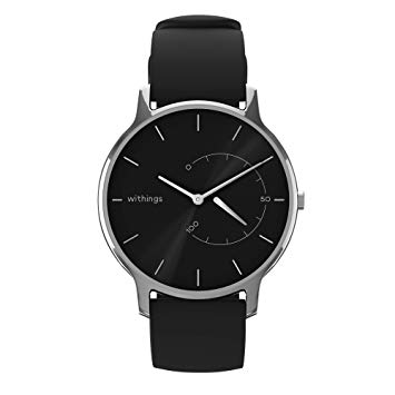 Withings Move Hybrid Smartwatch - Activity Tracker with Connected GPS, Sleep Monitor, Water Resistant with 18-month battery life