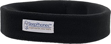 AcousticSheep SleepPhones Wireless Headphones (Midnight Black, Extra Large)