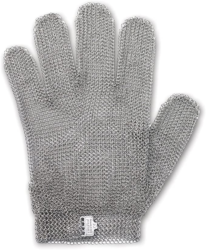 Victorinox VIC-81702 Stainless Steel Cut-Resistant Gloves Niroflex2000 Small