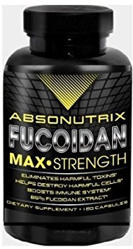 Absonutrix Fucoidan Pure-brown Seaweed Extract Laminaria Japonica Cell Immunity (Pack of 2, 120 capsules each)
