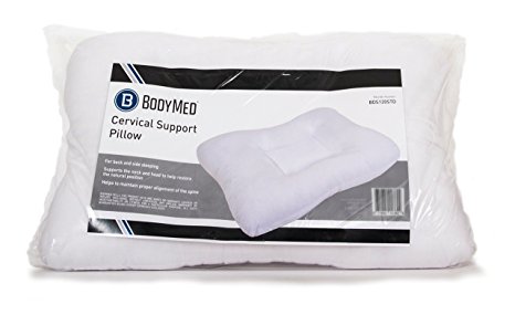 The Body Sport Cervical Spine Pillow, a Neck Support Pillow for Side Sleepers and Back Sleepers, Standard