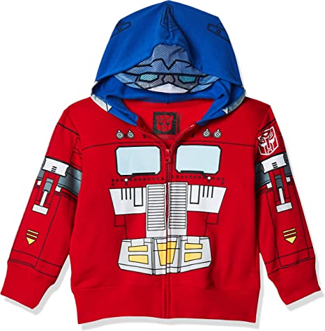 Transformers Boys' Optimus Prime Character Hoodie