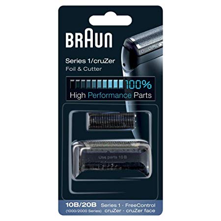 Braun 10B Replacement Foil and Cutter Cassette Multi Black BLS Combi Pack