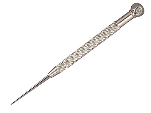 Starrett 70B Pocket Scriber with Hardened Steel Point, 2-7/8" Point Length, 3/8" Handle Diameter