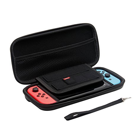Travel Carrying Case for Nintendo Switch (Black)