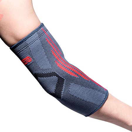 FREETOO Elbow Brace & Elbow Support Sleeve -GUARANTEED relief for Tennis elbow, Golfers Elbow, Arthritis, Injury recovery