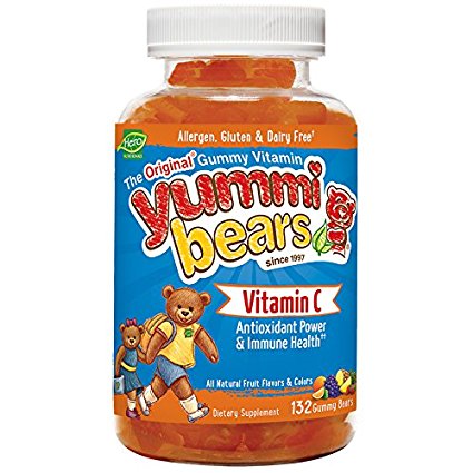 Yummi Bears Vitamin C Supplement for Kids, 132 Count