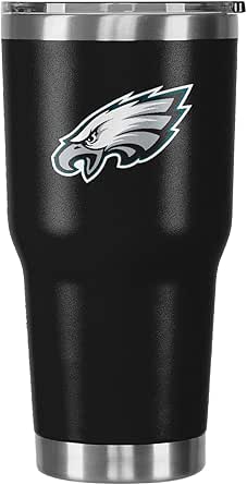 foco NFL unisex NFL Team Logo 30oz Insulated Stainless Steel Travel Mug Tumbler