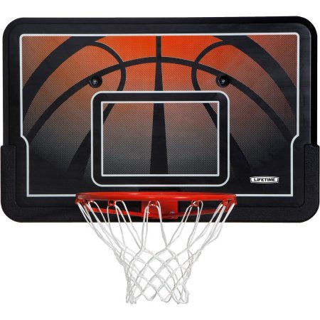 Lifetime 44" Impact Backboard and Rim Basketball Combo, 90703