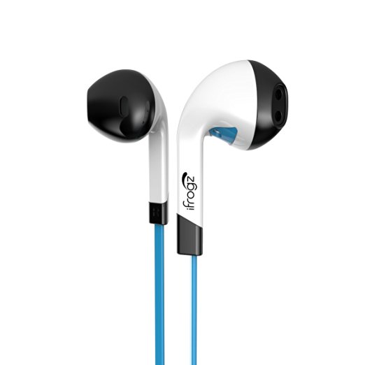 iFrogz Audio InTone Headphones with Microphone - Blue