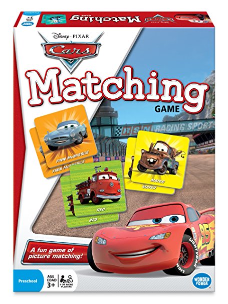 Disney Pixar Cars Matching Game