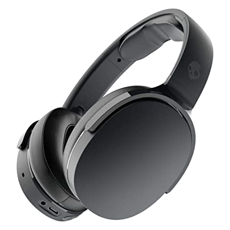 Skullcandy Hesh Evo Wireless Over-Ear Headphone with Up to 36 Hours of Battery, Rapid Charge (10 min = 3 hrs), Noise-Isolating Fit and Built-in Tile Finding Technology (Black)