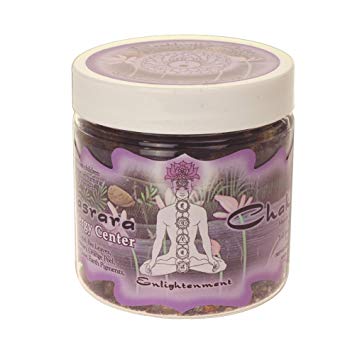 Resin Incense Crown Chakra Sahasrara - Enlightenment - 2.4oz jar