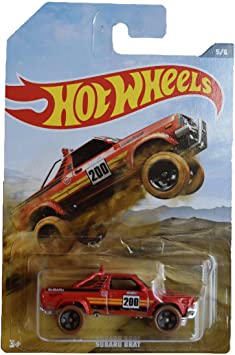 Hot Wheels Subaru Brat 5/6, red