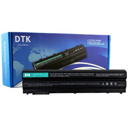 Dtk® 9 Cells High Capacity Battery for Dell Latitude E5420 E5520 E5430 E5530 E6420 E6430 E6520 E6530 E6530 Laptop Battery - Dell Part Uj499 Ykf0m T54fj 6600mah