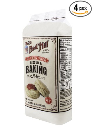 Bob's Red Mill Gluten Free Biscuit & Baking Mix, 24-ounce (Pack of 4)
