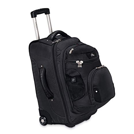 High Sierra 22" Wheeled Backpack (Black)