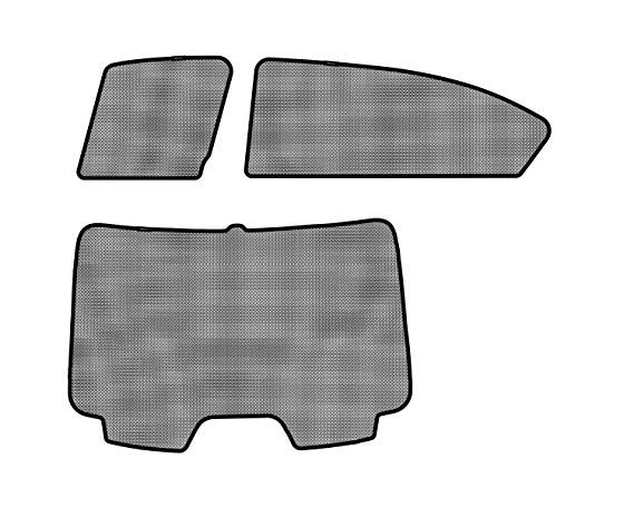 3D MAXpider S1HD0480 Soltect Complete Set Custom Fit Sun Shade (for Select Honda Accord Sedan Models)