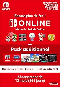 Nintendo Switch Online   Expansion Pack (Individual Membership) - Standard | Nintendo Switch – Code jeu à télécharger