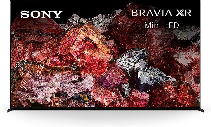 Sony 85 Inch Mini LED 4K Ultra HD TV X95L Series: BRAVIA XR Smart Google TV with Dolby Vision HDR and Exclusive Features for The Playstation® 5 XR85X95L- 2023 Model,Black