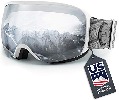 Wildhorn Cristo Ski Goggles - US Ski Team Official Supplier - Snow Goggles for Men, Women & Youth