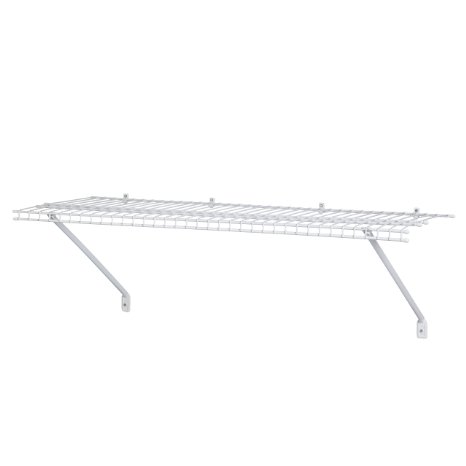 ClosetMaid 1031 3ft. by 12in. Wire Shelf Kit, White