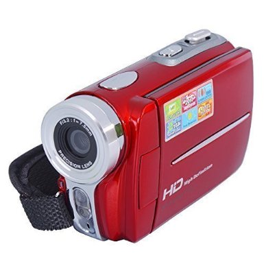 Besteker HD 720p 200 Mega Pixels Digital Video Camcorder Camera DV TFT 30 LCD 16x Zoom Video Recorder 1280720p Red Color