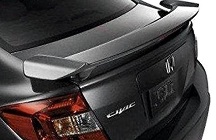 2012 2013 2014 Honda Civic 4dr Factory Style Spoiler Lighted (Modern Steel Metallic NH797M)