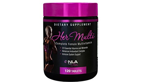 NLA For Her Mutli Complete Female Multi Vitamin, 120 Count