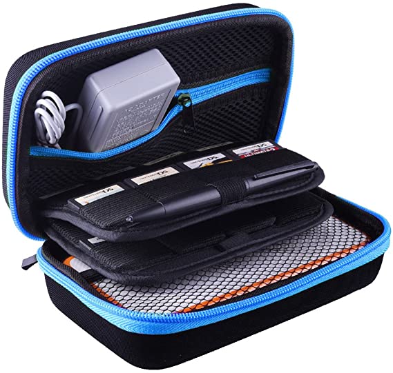 AUSTOR Carrying Case for New Nintendo 2DS XL, Blue