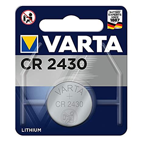 Varta CR2430 Lithium Coin Battery 3V - Pack of 1