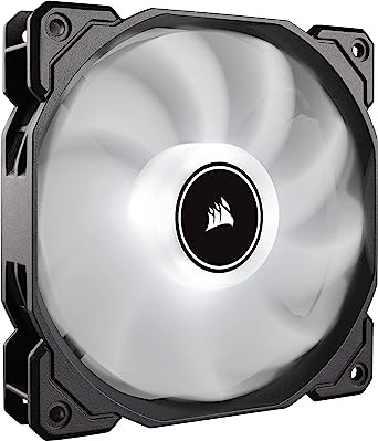 Corsair AF140 Air Series, 140 mm LED Low Noise Cooling Fan - White (Single Pack)