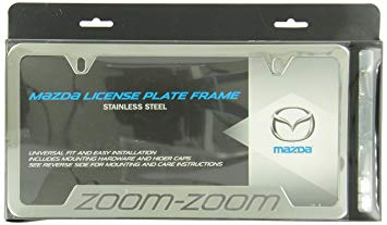 Genuine Mazda Accessories 0000-83-Z03 License Plate Frame