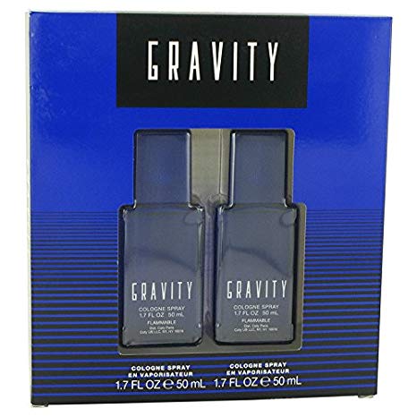 Coty 516210 Gravity - Gift Set - Two 1.7 oz. Cologne Sprays