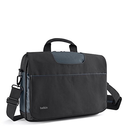 Belkin Messenger Bag for Laptops, Chromebooks, Notebooks, Ultrabooks and Tablets Between 11"-13", Designed for School and Classroom