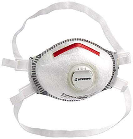 Honeywell 14110439 P1130 P100 SAF-T-FIT Plus Particulate Respirator with Full Face Seal and Valve, Molded Cup, Small