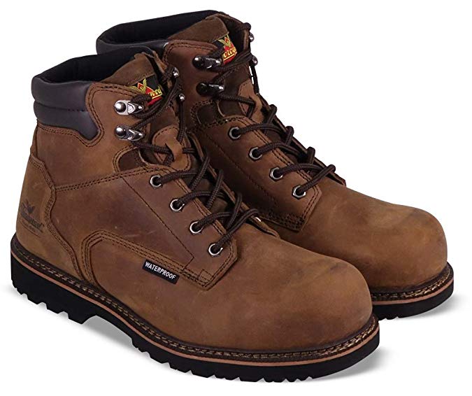Thorogood Men's V-Series 6" Waterproof, Composite Safety Toe Boot