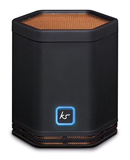 KitSound Pocket Hive Universal Wireless Bluetooth and NFC Portable Speaker Compatible with Smartphones, Tablets and MP3 Devices - Rose Gold