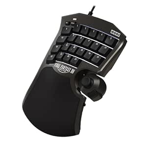 HORI Tactical Assault Commander F14 (Final Fantasy XIV Black Edition) for PC (Windows 11/10), PS5, and PS4 - Officially Licensed by Square Enix