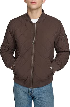 Levi's Men's Diamond Quilted Bomber Jacket