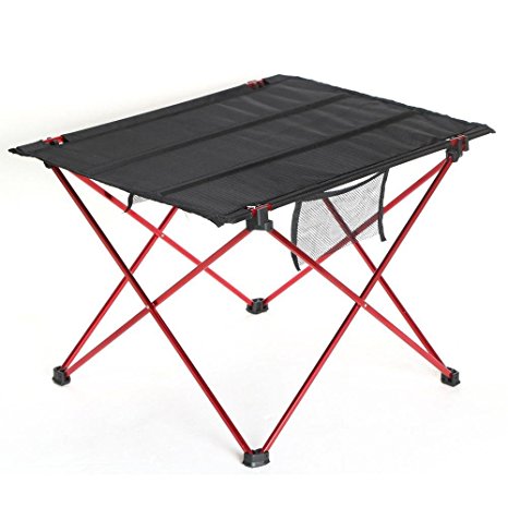 Yaheetech 900D Folding Camping Table 33Lb Capacity with a Storage Pocket