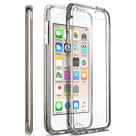 iPod Touch Case Soft Flexible Thin Gel TPU Skin Scratch-Proof Case Cover for Apple iPod Touch 5th/6th Generation (iPod Touch 5th/6th Generation, CLEAR)